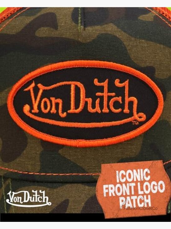 Vintage Trucker Cap - Retro Snapback Hat - Adjustable Mesh Back & Curved Bill